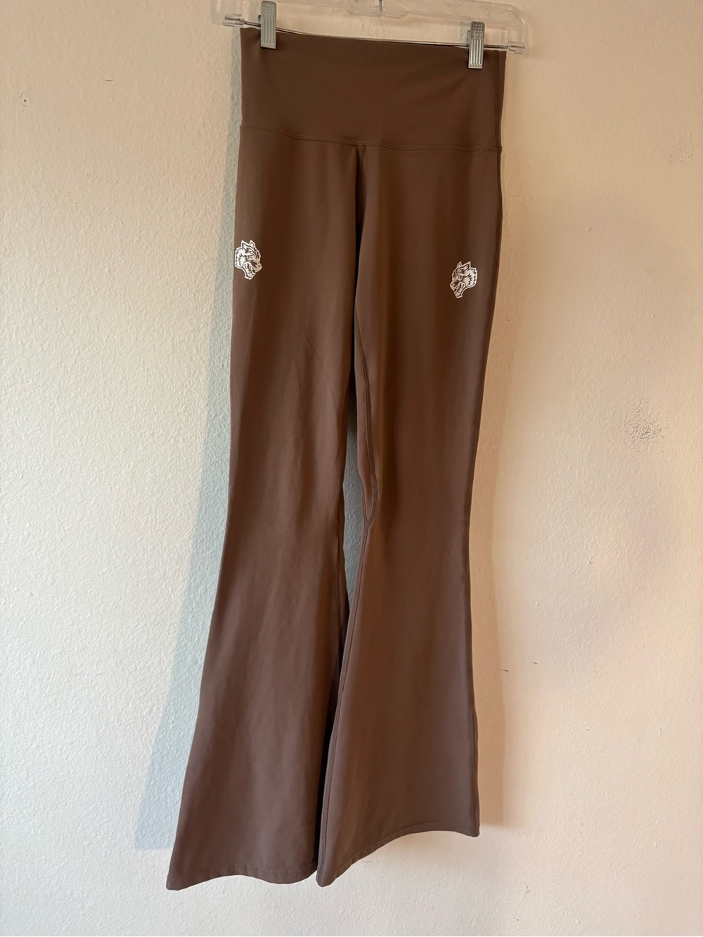 Brown Fall Color Flared Darc Sport pants